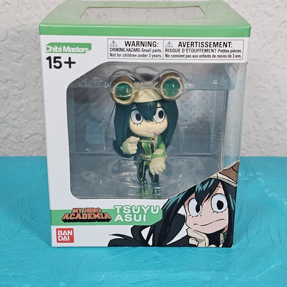 Bandai My Hero Academia Chibi Masters Tsuyu Asui Collectible Figure - Picture 1 of 5
